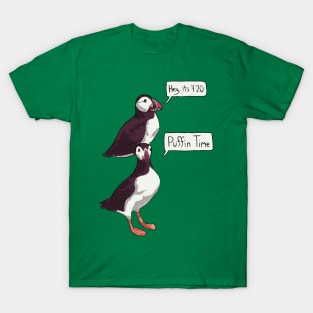 Puffin Time - 'just the birbs' T-Shirt